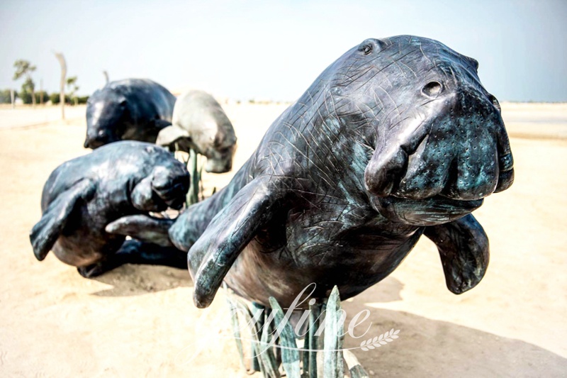 dugong statue airlie beach-YouFine Sculpture