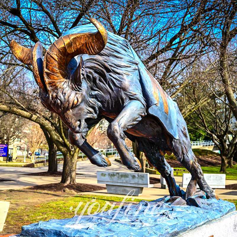 garden goat statue-YouFine Sculpture