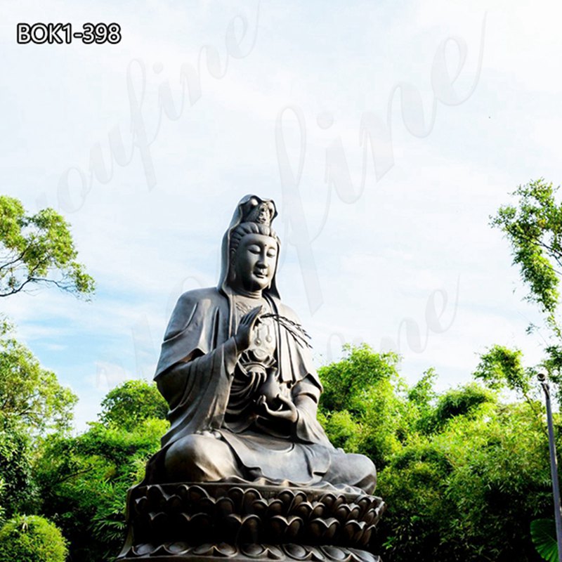 Large Bronze Guanyin Bodhisattva Statue for Sale BOK1-398