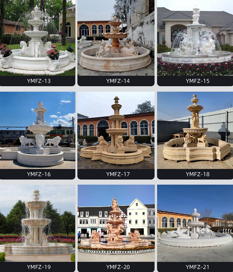 marble garden fountain - YouFine Sculpture