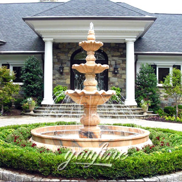 3 Tiered Waterfall Garden Front Yard Fountain MOKK-125