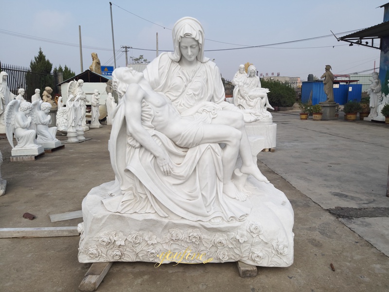 marble pieta statue replica