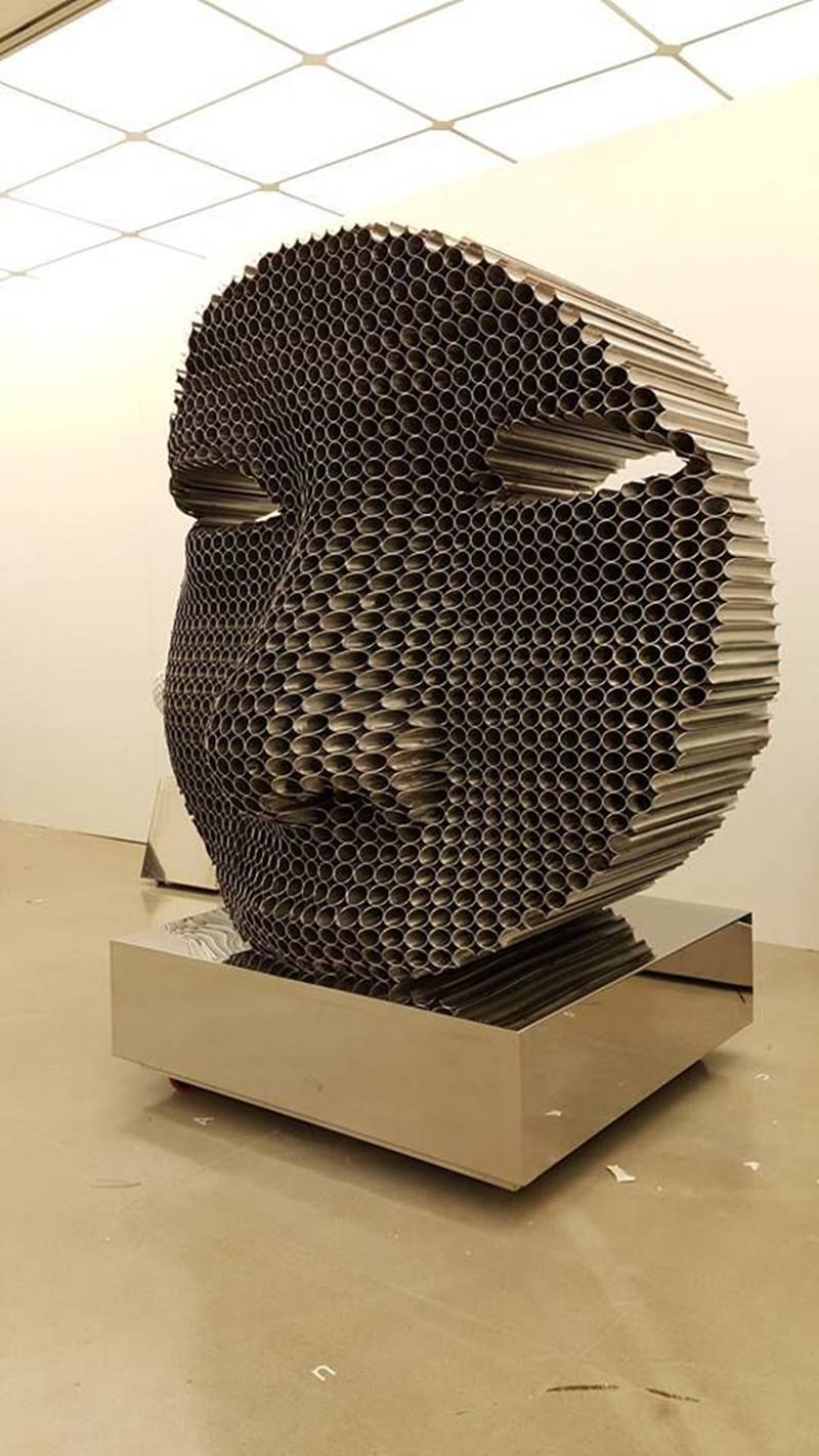 stainless steel figure statue - YouFine Sculpture