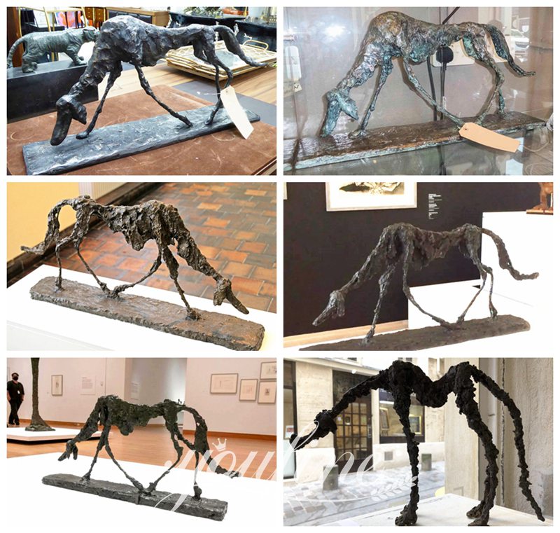 Estatua del perro Alberto Giacometti-YouFine Escultura