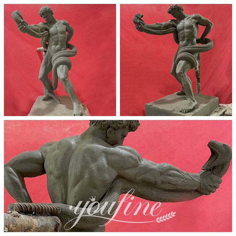 Bronze statue clay mnodel-YouFine Sculpture