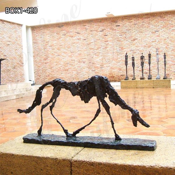 Bronze Alberto Giacometti Dog Sculpture for Sale BOK1-420
