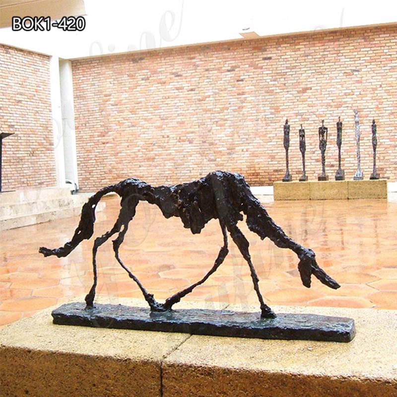 Bronze Alberto Giacometti Dog Sculpture for Sale BOK1-420