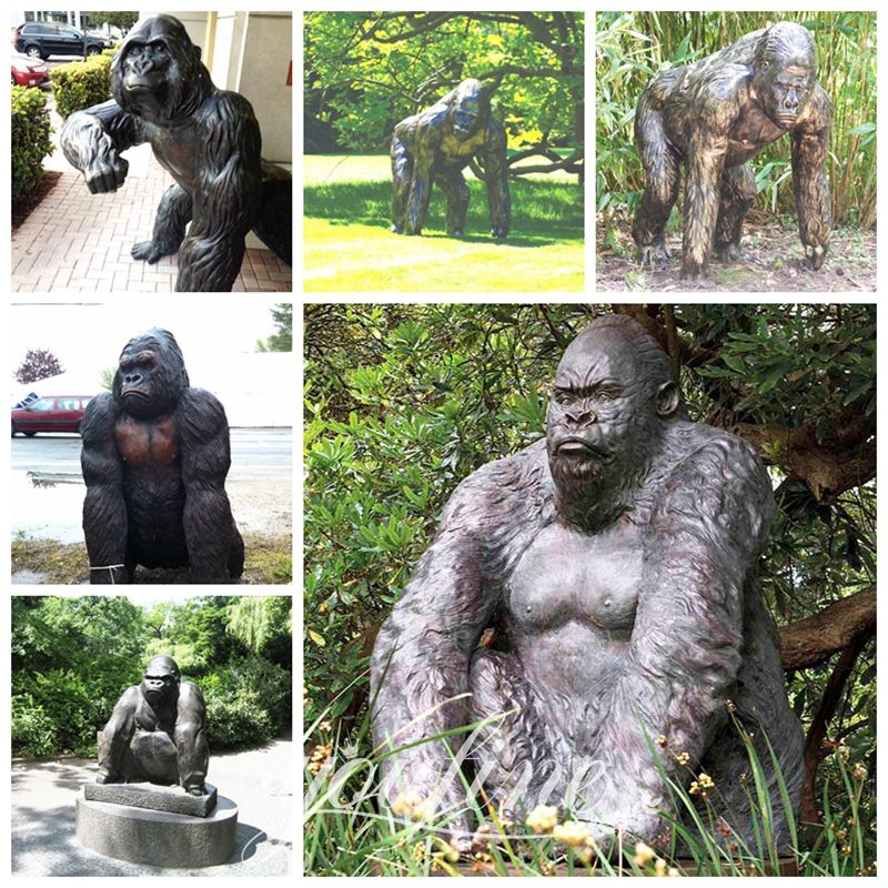 Gorilla statue-YouFine Sculpture