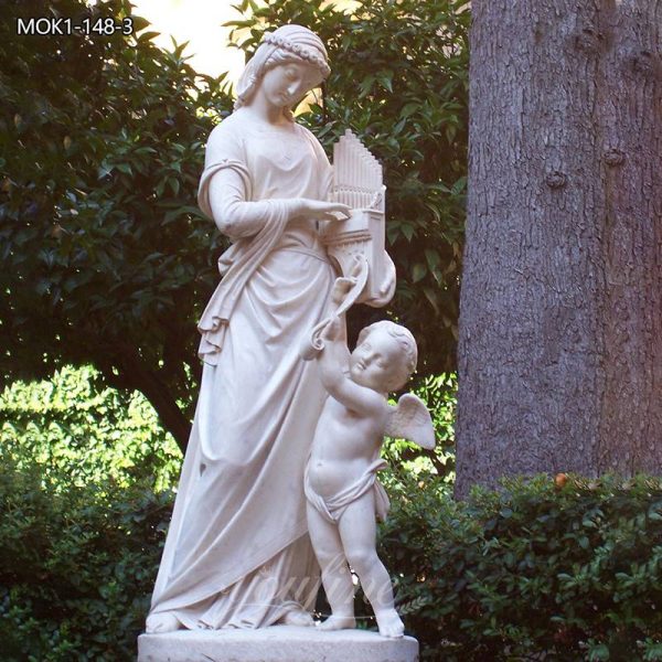 Marble Saint Cecilia Sculpture