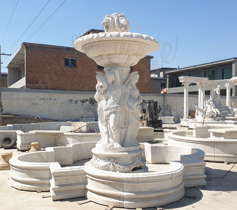 Marble Tiered Water Fountain