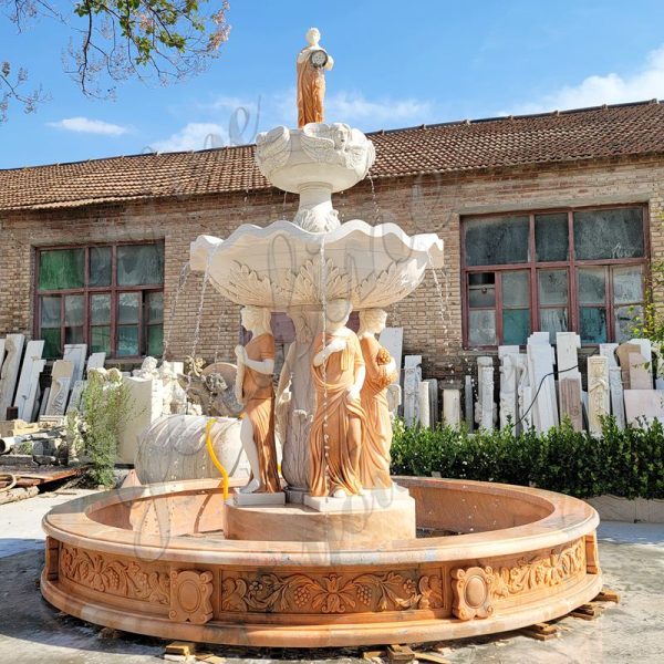 Marble Tiered Water garden Fountain