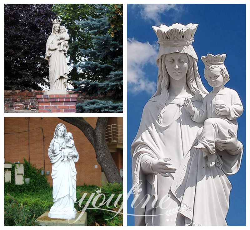 Mary And Jesus Statues-YouFine Sculpture