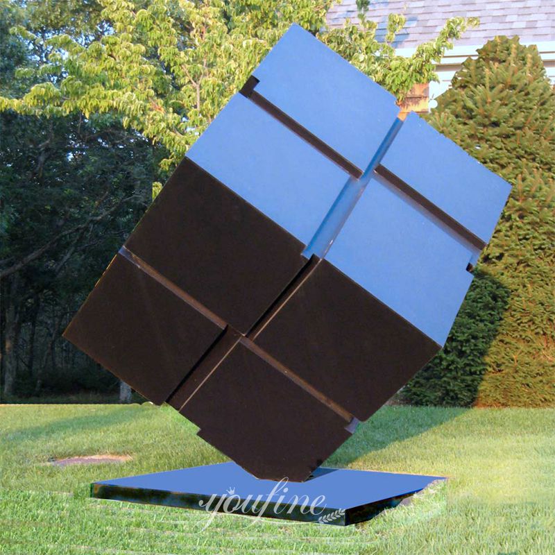 Rubik's Cube sculpture 