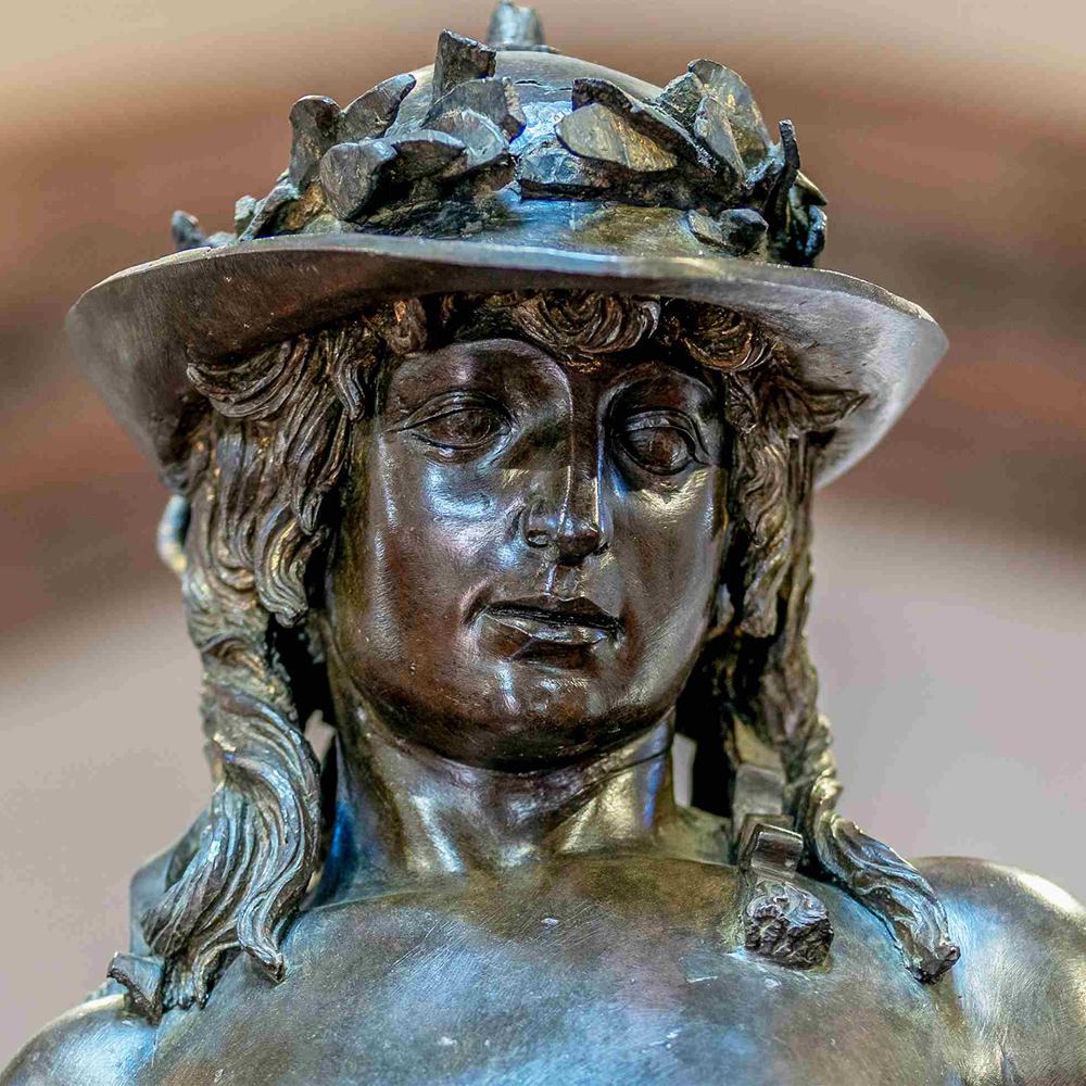 Renaissance Donatello David bronzen sculptuur kunst
