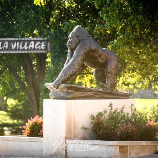 gorilla statue art-YouFine Sculpture