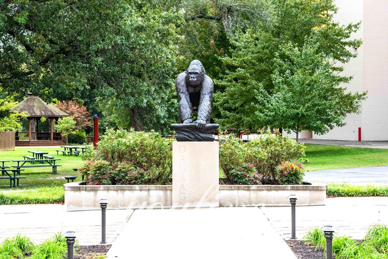 gorilla statue for garden-YouFine Sculpture