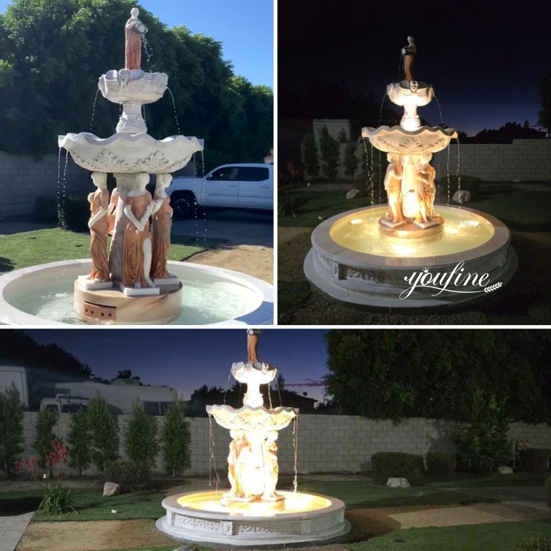large outdoor water fountains feedback