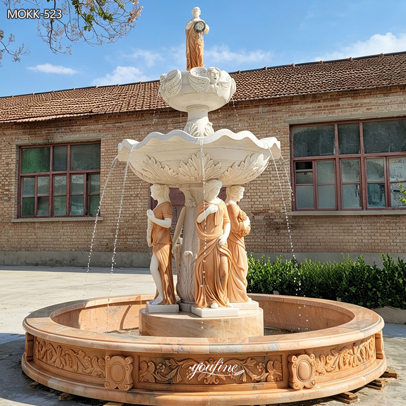 Marble Large Outdoor Water Fountains MOKK-523