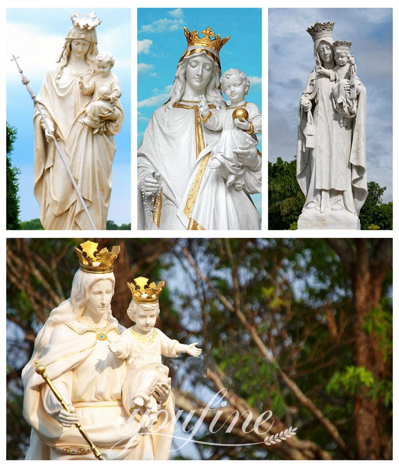 mary holding jesus-YouFine Sculpture