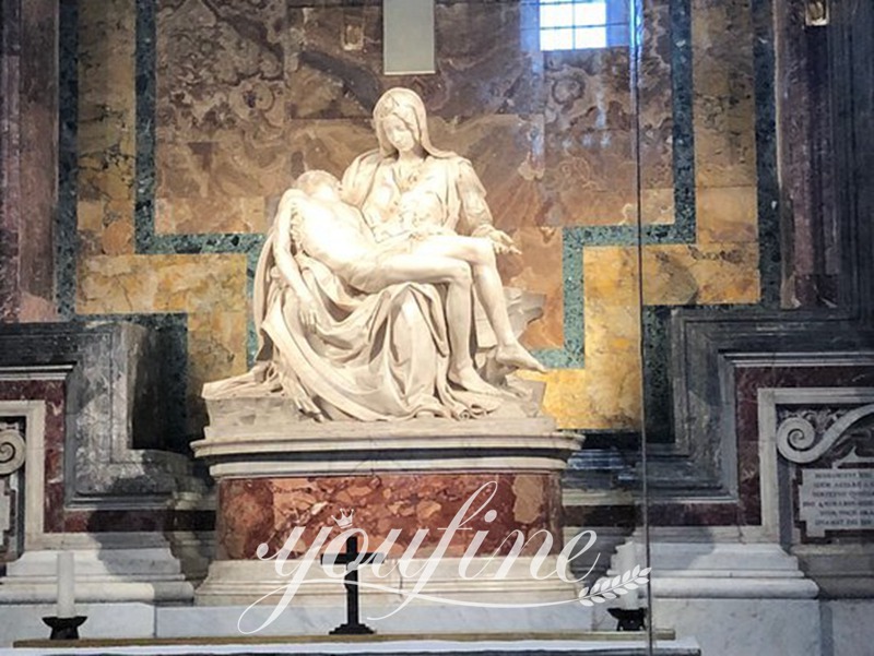 mary holding jesus sculpture-YouFine Sculpture