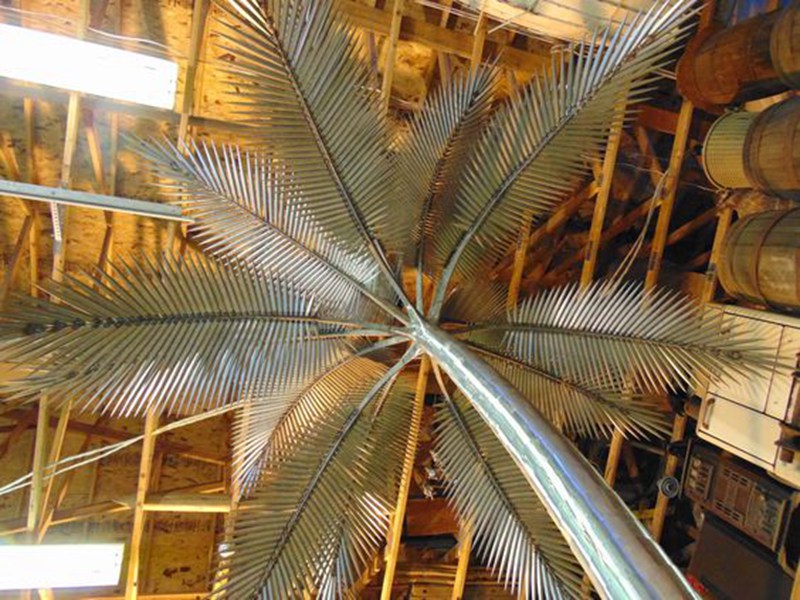 metal palm trees outdoor - YouFine Sculpture