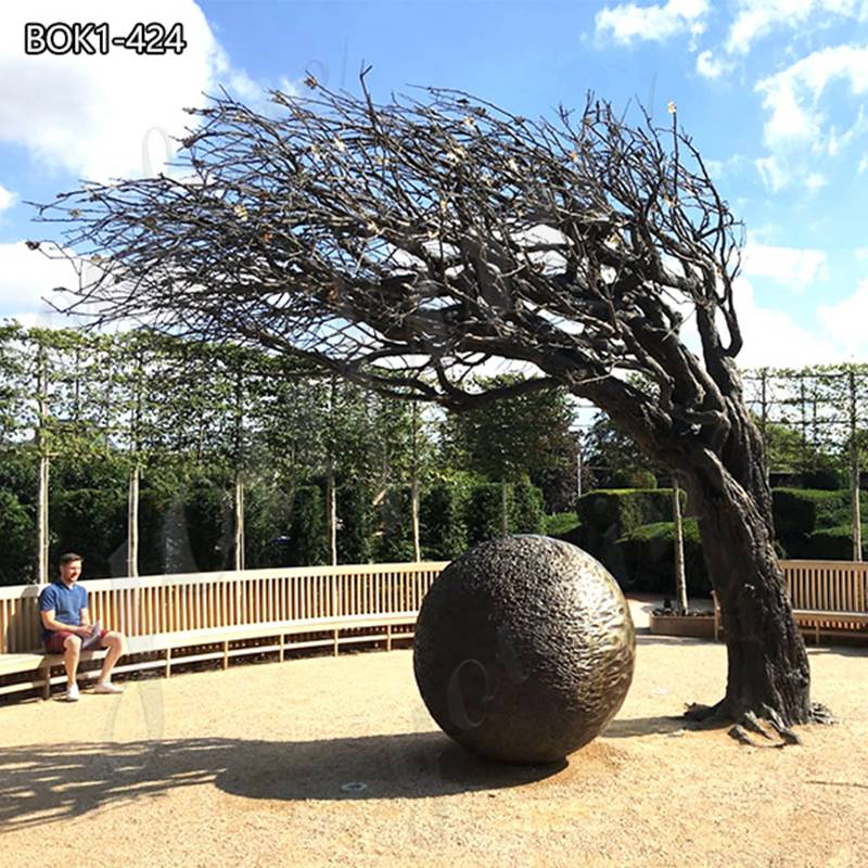 Bronze Tree Sculpture Shakespeare’s Final Home Art BOK1-424