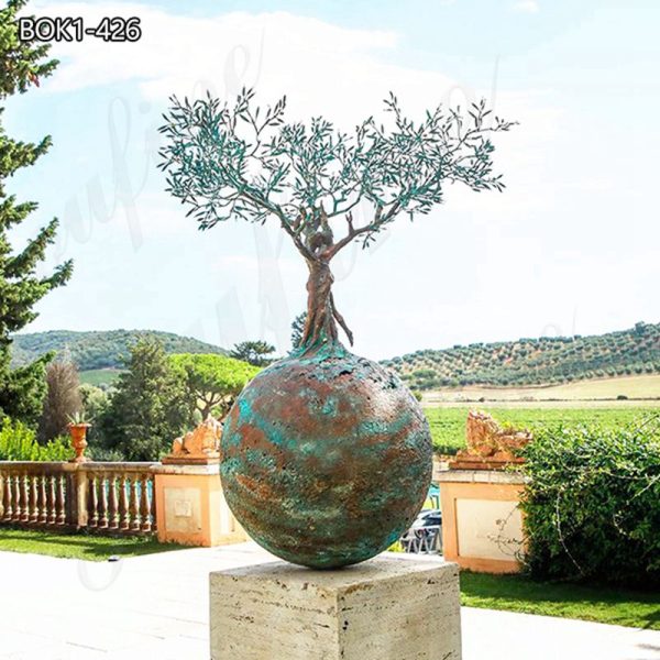 Bronze Outdoor Tree of Life Sculpture Andrea Roggi Art BOK1-426