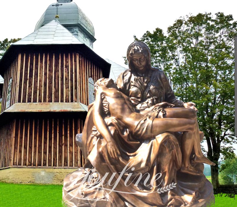 michelangelo-pieta-bronze-statue-YouFine Sculpture
