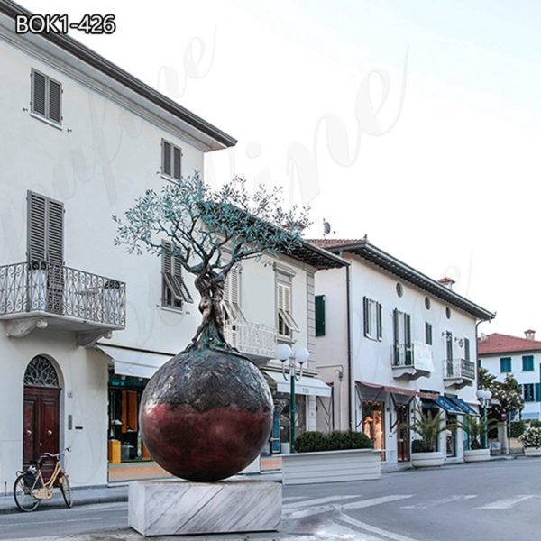 outdoor metal tree sculptures for sale-YouFine Sculpture