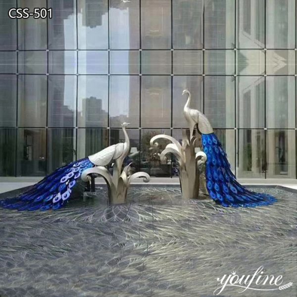 peacock sculpture - YouFine Sculpture