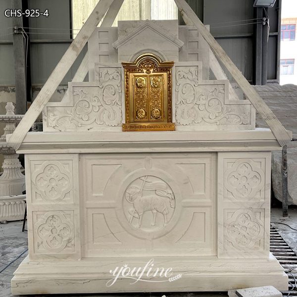 Elegant Marble Church Tabernacle with Durable Quality