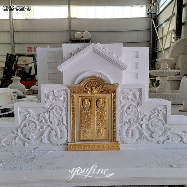 Elegant Marble Church Tabernacle with Durable Quality