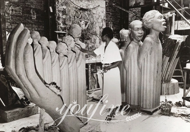 Lift Every Voice and Sing-YouFine Sculpture