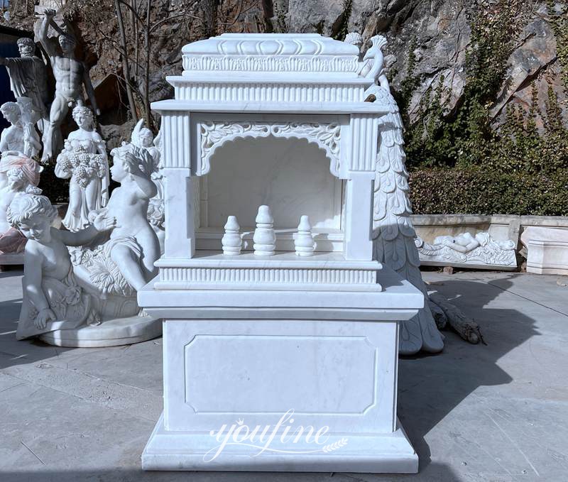 hand carved marble Church Tabernacle