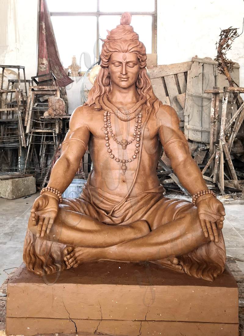 shiva bronze statue clay model-YouFine Sculpture