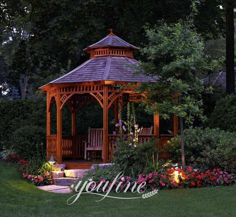 wooden gazebos