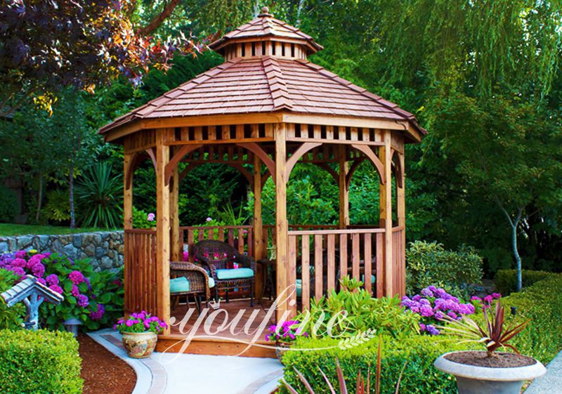 wooden gazebos