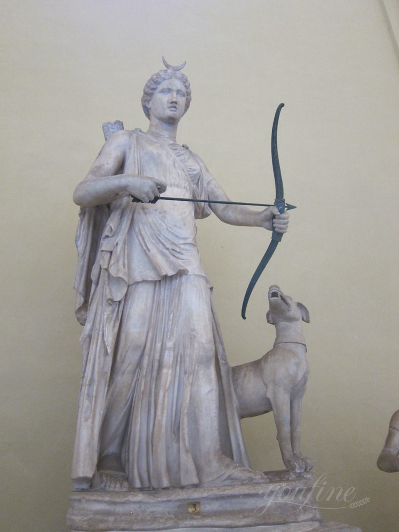15. Standbeeld van Artemis - Collectie van het Vaticaanse Museum