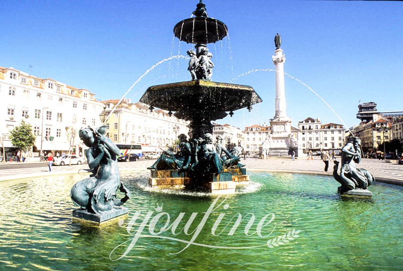 Bronze-tiered-fountain-YouFine-Sculpture