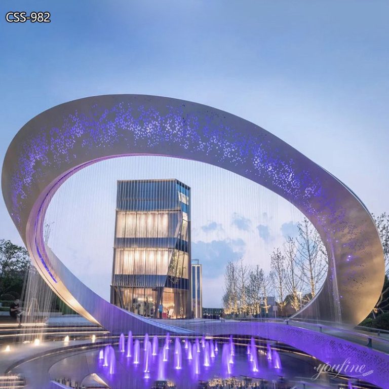 Large Metal Public Art Installation Sculpture