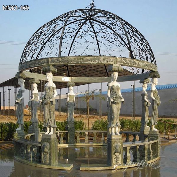 Custom-made Marble Gazebo for Outdoor Living MOK1-160