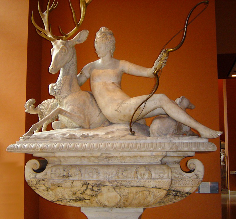 La Fontaine de Diane, restaurée par Beauvallet