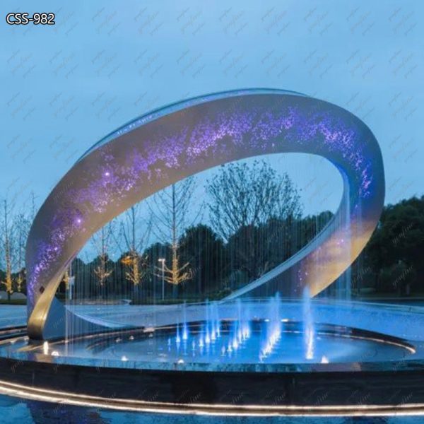 Large Circle Sculpture - A Timeless Addition to Your Outdoor Space CSS-986