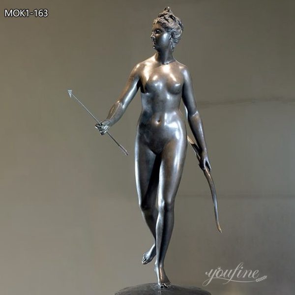 Stunning Marble Statue Of Diana The Huntress Garden Decor