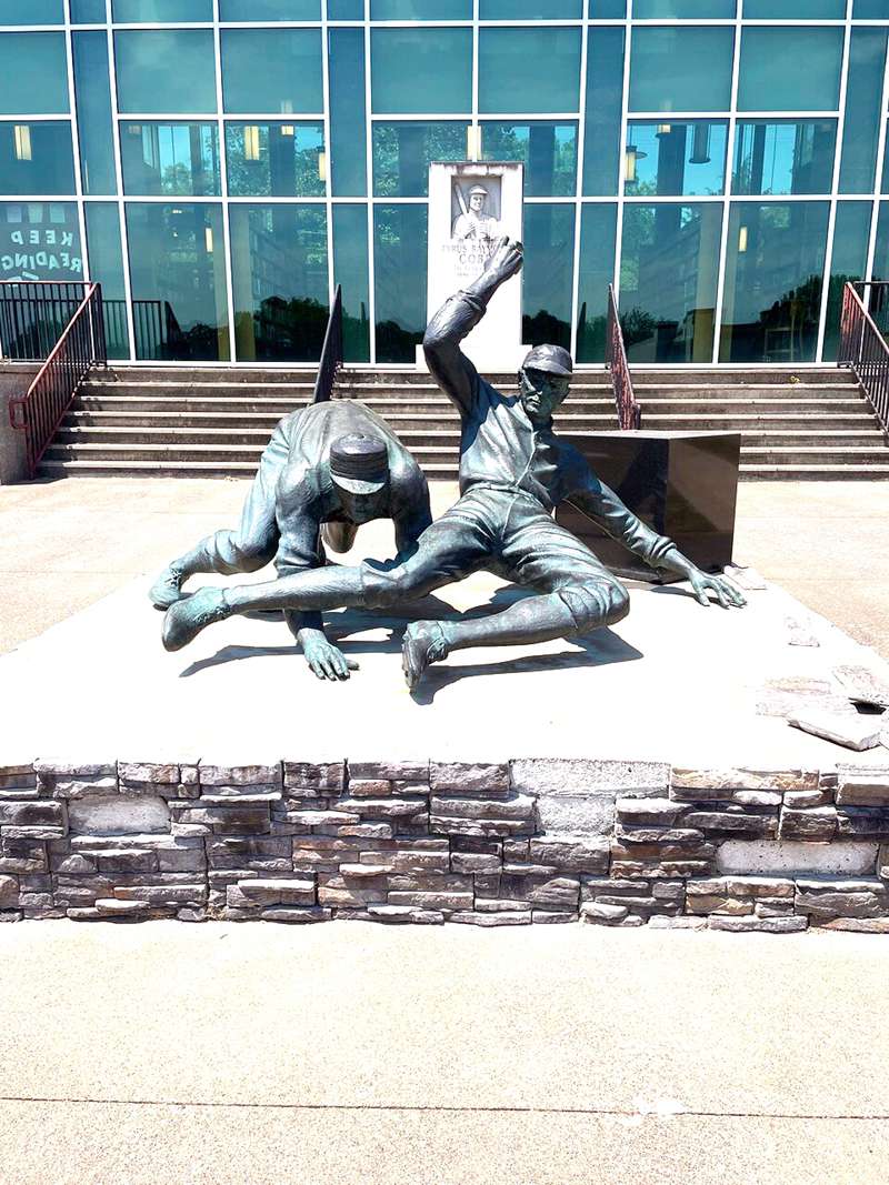 The Ty Cobb Statue