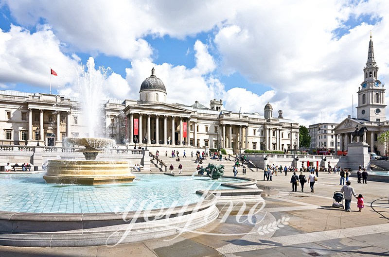 What is Trafalgar Square famous for