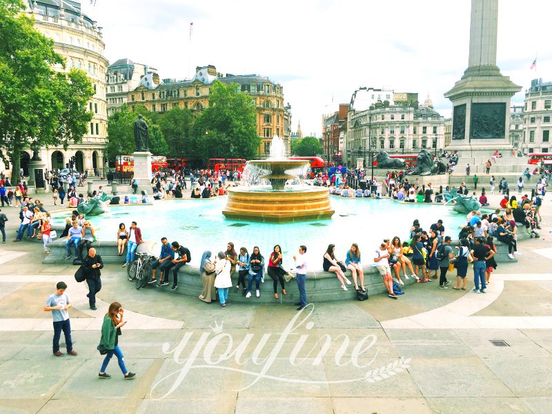 When was Trafalgar Square built