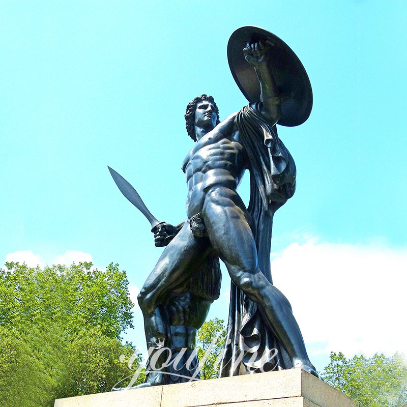 achilles dying statue-YouFine Sculpture