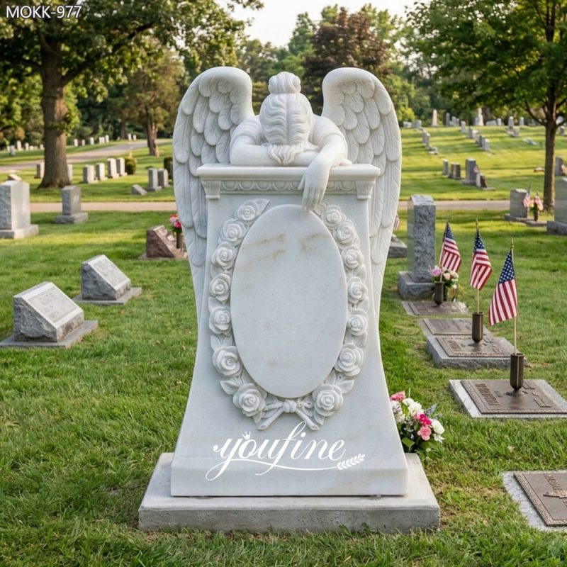 Weeping Angel Memorial Statue Monument MOKK-977