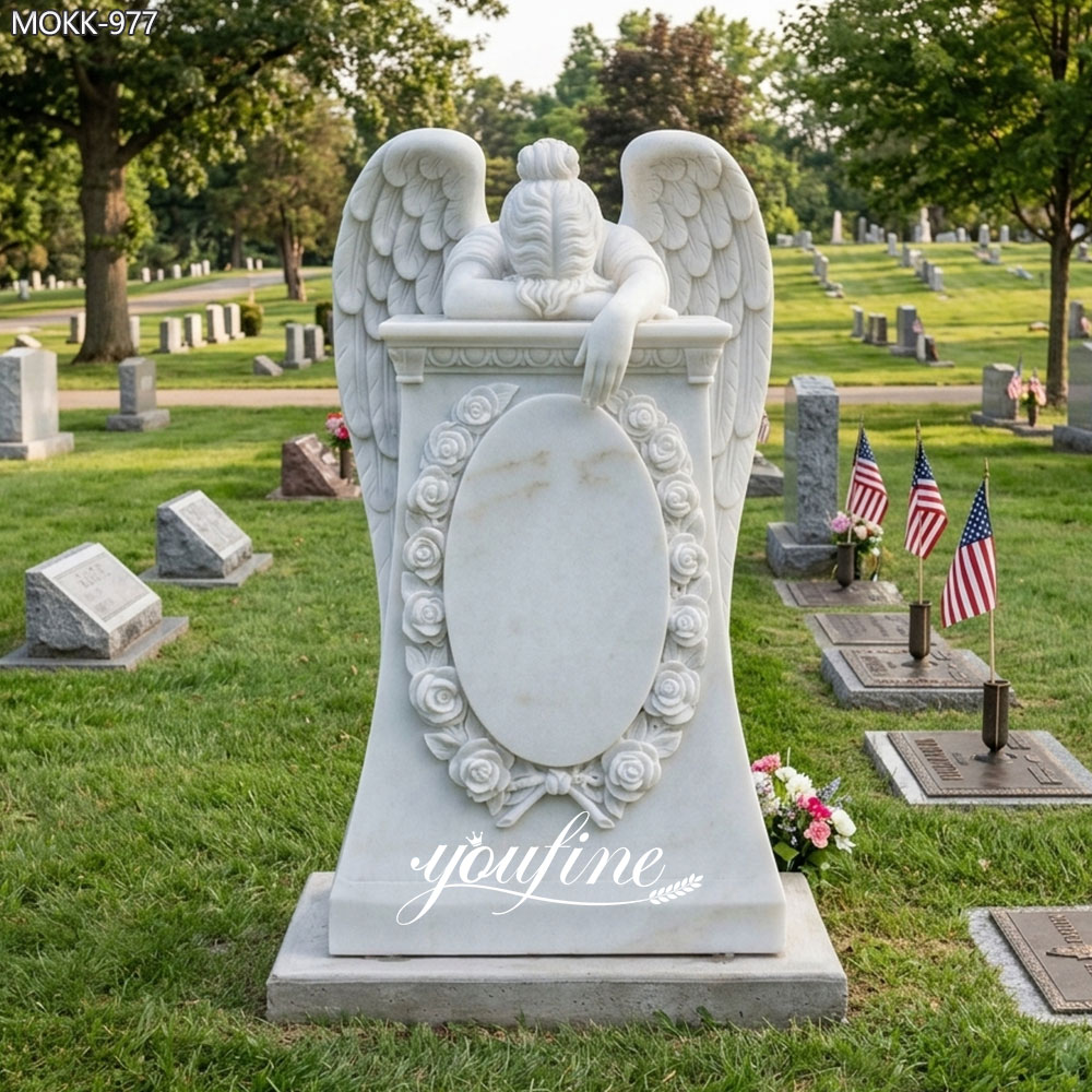 Weeping Angel Memorial Statue Monument MOKK-977